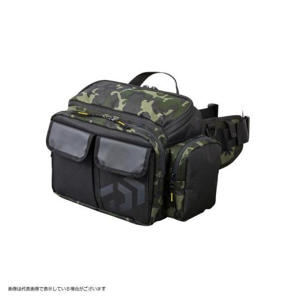 新品未使用 ダイワ(DAIWA) ウエストポーチ ヒップバッグ カモフラージュ DAIWA（ダイワ） D ヒップバッグ（C）ブラックカモフラージュ