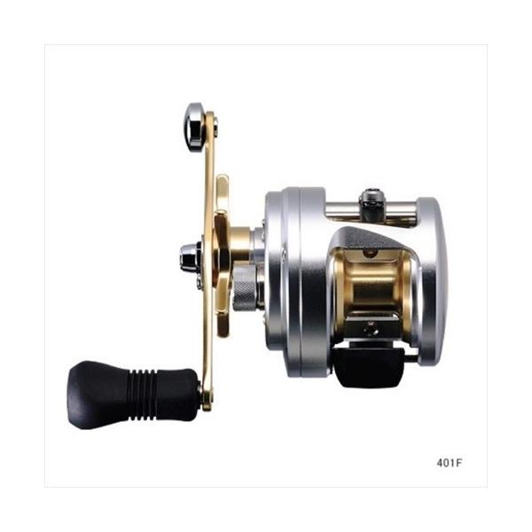 シマノ（SHIMANO） カルカッタF 401F（左） : つり具の銭屋