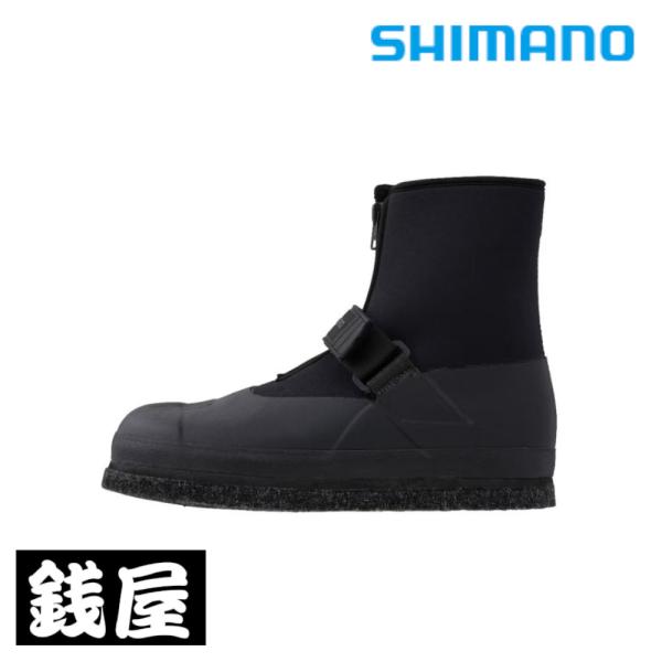 シマノ カットフェルトタビ 中割 FT-043X L ブラック