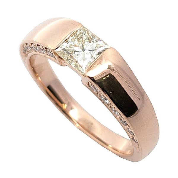 K18 ダイヤモンドリング : ぜに屋本店ヤフーショッピング店 - 通販