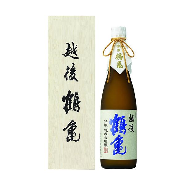 越後鶴亀 特醸 純米大吟醸 720ml 箱入 新潟 日本酒 u-yu