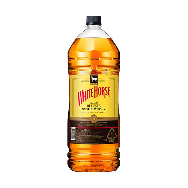 ホワイトホース ファインオールド 4Lペットボトル 4000ml×4本 1ケース