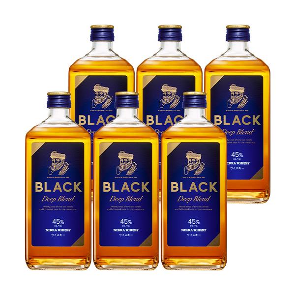 ブラックニッカ ディープブレンド 700ml×6本 ブレンデッドウイスキー u-yu