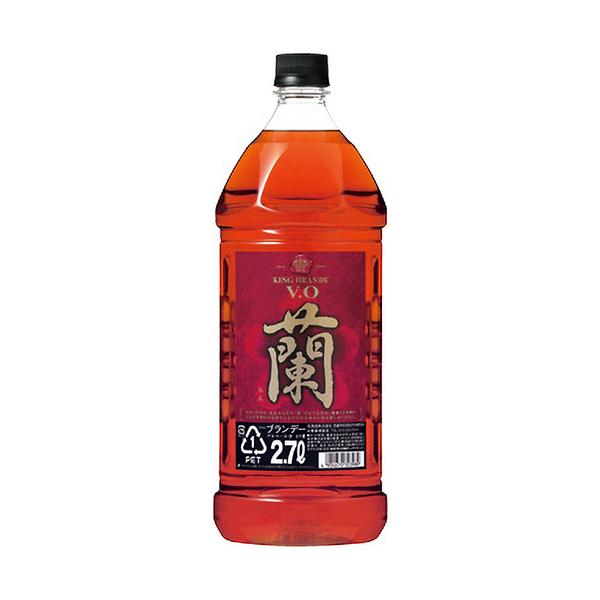 宝酒造 キングブランデーV.O 蘭 2.7Lペットボトル 2700ml×6本 VO u-yu