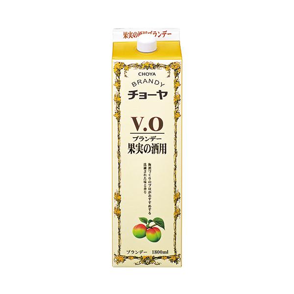 チョーヤ梅酒 ブランデーVO 果実の酒用 1.8Lパック 1800ml