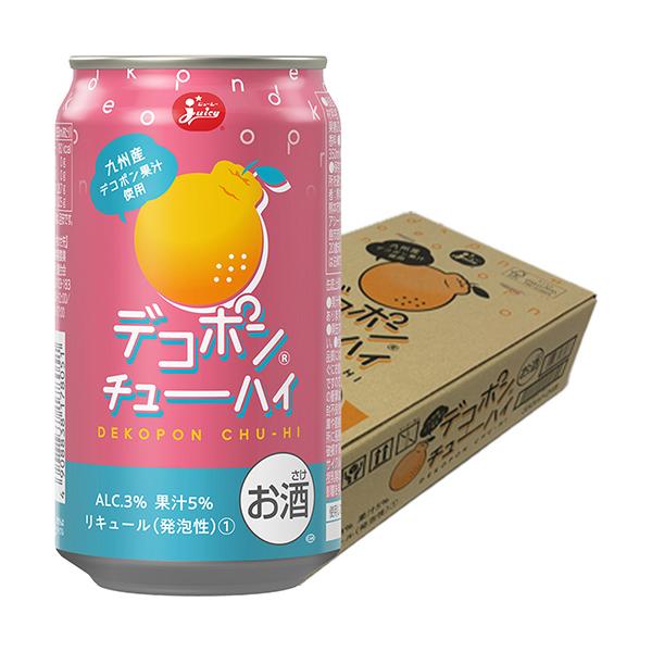 JA熊本果実連 デコポンチューハイ 350ml×24本 1ケース u-sa