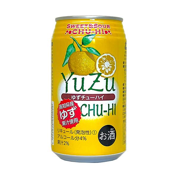 三幸食品工業 ゆずチューハイ 350ml×24本 1ケース YUZU 三幸食品工業 ゆずチューハイ 350ml×24本 1ケース YUZU