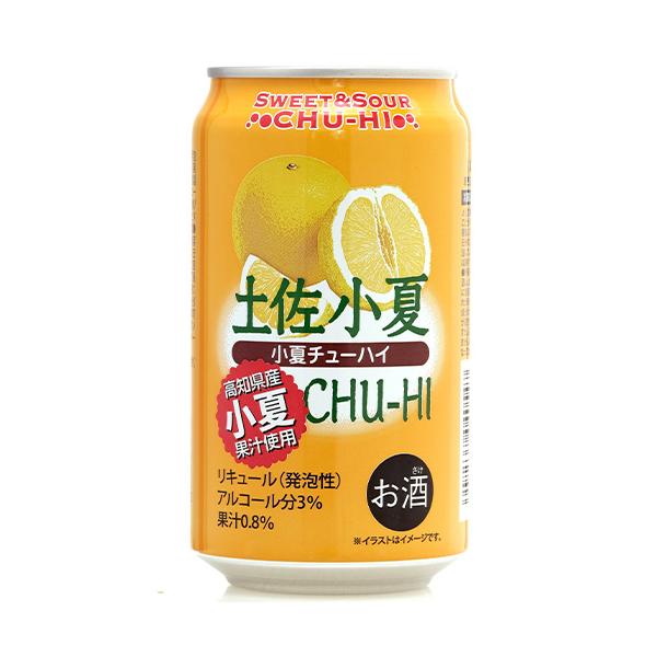 10/1酒税改正値上げ対象商品）三幸食品工業 土佐小夏チューハイ 350ml
