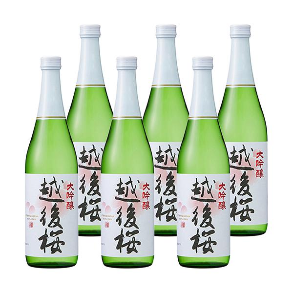 越後桜酒造 越後桜 大吟醸 720ml×6本 1ケース 新潟 u-yu : 酒のZenjin