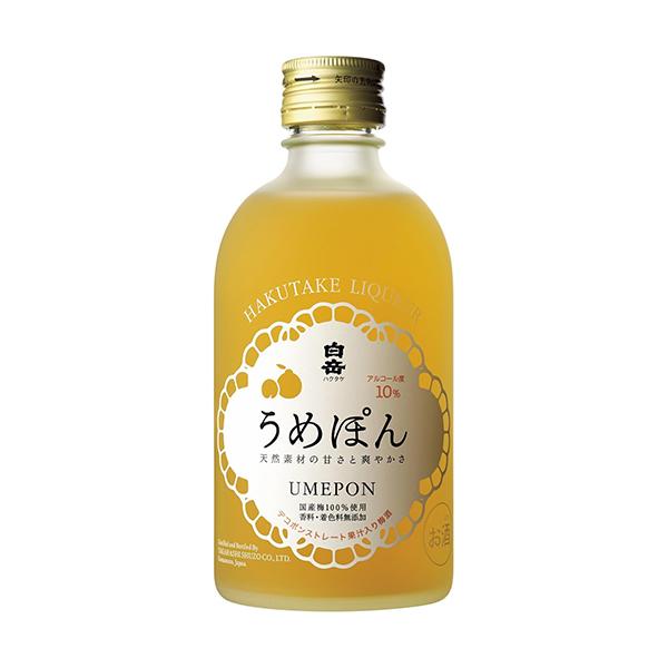 うめぼんば 高橋酒造 白岳 うめぽん 300ml×6本 梅 デコポン リキュール u-yu : 酒