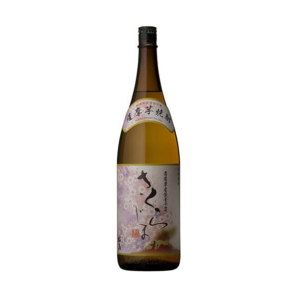 本坊酒造 芋焼酎 さくらじま 25度 1.8 瓶 1800ml×6本 鹿児島 u-yu : 酒