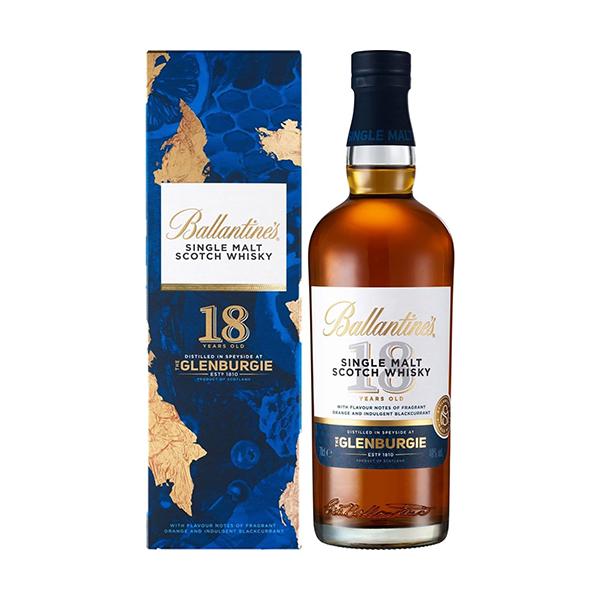 バランタイン シングルモルト グレンバーギー18年 700ml 箱入