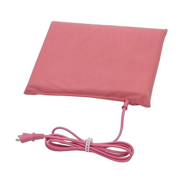 メーカー名：広電サイズ：約D26×W32×H3cmカラー：ピンク材質：ポリエステル100％表面温度：約55℃消費電力量(1時間あたり)：約2.7Wh消費電力：15W