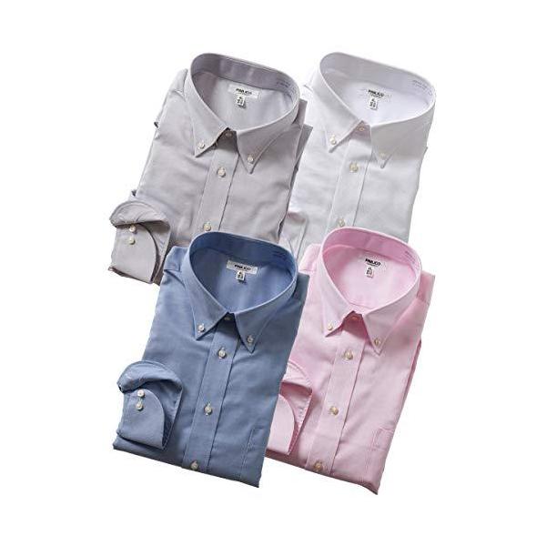 (サカゼン) PIMLICO 4枚セット 大きいサイズ ワイシャツ 長袖 メンズ 形態安定 長袖 ワイシャツ Eセット / 4L