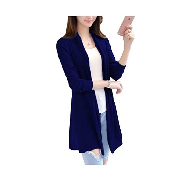 UVカット ロングカーディガン