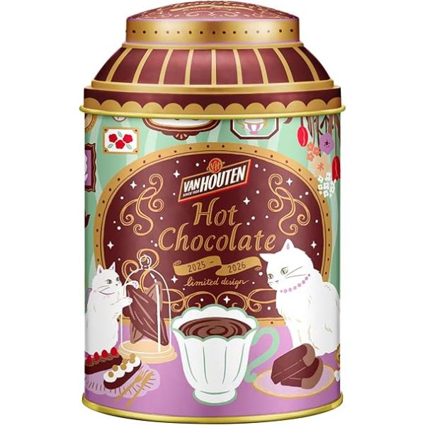 ピュアココアとチョコレートパウダーを使用した期間限定デザイン缶に入ったホットチョコレートです。原材料・成分乳等を主要原料とする食品(ポーランド製造、インドネシア製造、国内製造)、ココアパウダー(ココアバター22%〜24%)、砂糖、デキストリ...