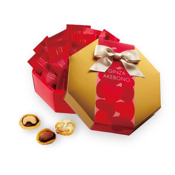 内容量 ≪3種16個入≫チョコアーモンド×4チョコカシューナッツ×4アーモンドおかき×8サイズ 直径　17.5cm×高　5.7cm特定原材料等28品目 小麦、乳、大豆、カシューナッツ、アーモンドぱくりと食べやすい一口サイズのおかきふつうのチ...