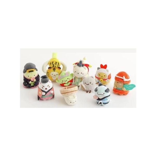 東京都美術館 大英博物館限定 すみっコぐらし てのりぬいぐるみ 全7点セット コンプリートセット 人気 ぬいぐるみ