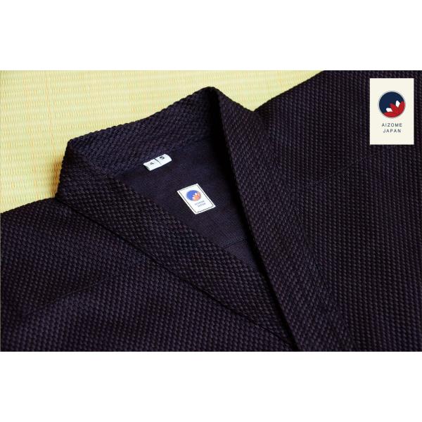 【刺繍無料】剣道着 実戦型 日本製 国産 2号 〜 5号 高級 頂点に立つ剣道着 AI超実戦― 日本一と称される武州金橋生地 本藍【新型】 子供 大人 剣道衣
