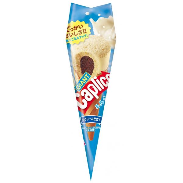 グリコ（glico） ジャイアントカプリコ＜ミルク＞ 10個入 1BOX 江崎