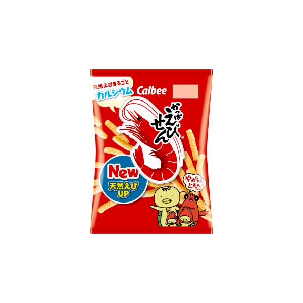 かっぱえびせん　77ｇ入　１袋　カルビー(株)　【48袋まで１個口送料でお届けが可能です。】