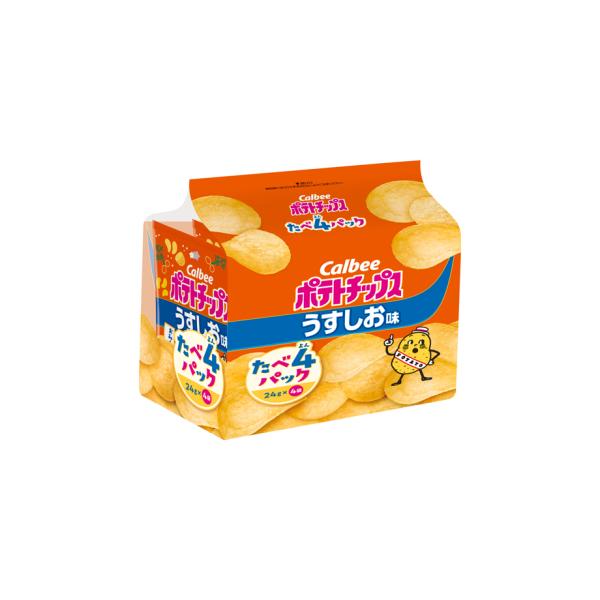 ポテトチップス うすしお味 たべよんパック 96g（24g入×4袋） 1袋