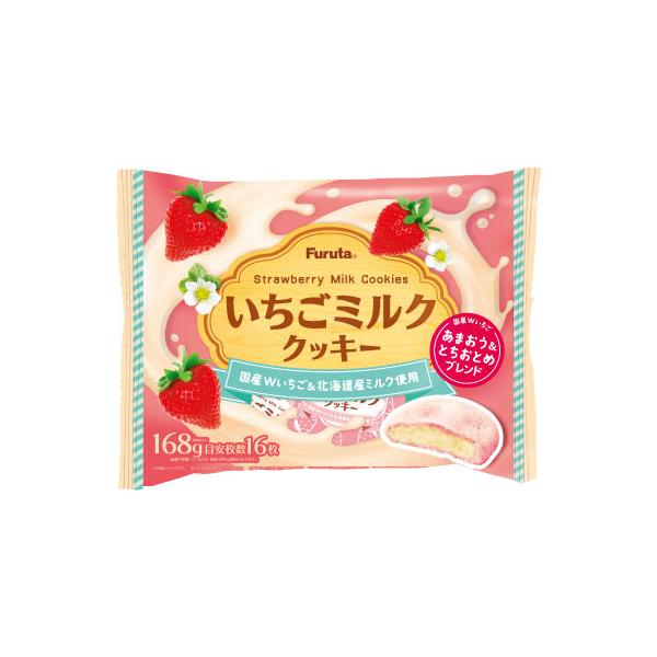 フルタ製菓 いちごミルククッキー 168g入 1袋 フルタ製菓（株） : 善