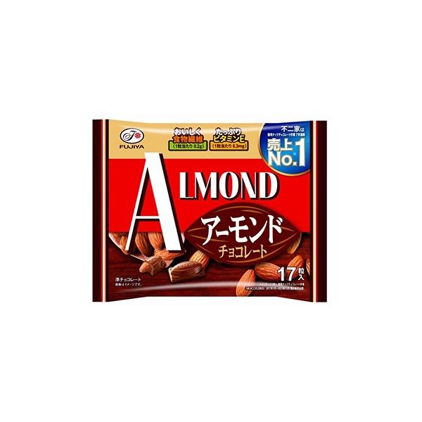 不二家（FUJIYA） アーモンドチョコレート 17粒入 1袋 （株）不二家