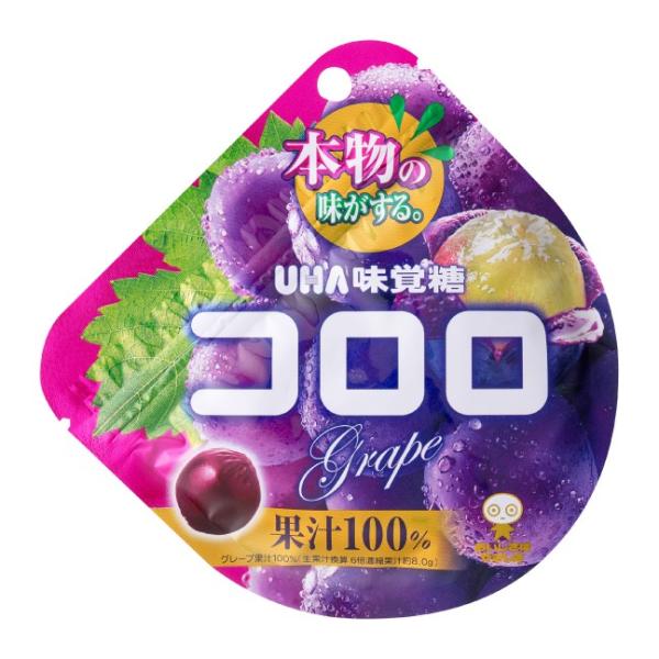 UHA味覚糖 コロロ グレープ 48g入×6個 UHA味覚糖（株） : 善野菓子店