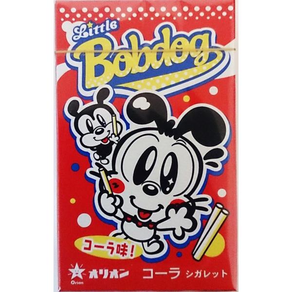 ＜コーラシガレット　６本入×３０個　オリオン(株)＞　中身1個あたりの大きさ：縦7.8ｃｍ×横4.8ｃｍ×厚さ1.6ｃｍ　賞味期限は180日以上ある商品をご用意します。【送料の目安】　当商品のみの場合、重さ的に数量32（960個）まで　送料...