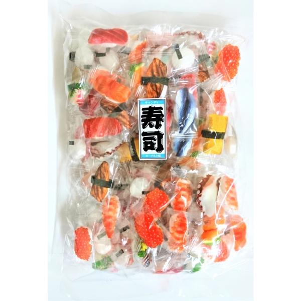 寿司キャンディー 大袋（500g）大袋 あめ 飴 おもしろあめ ヨーグルト味 ウケ狙い 寿司 寿司柄全12種 駄菓子 お菓子 子供 キャンディ 飴 販促