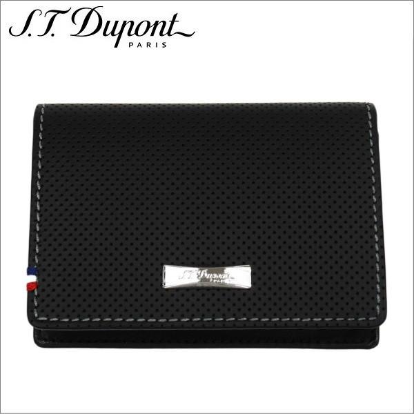 st.Dupont エス・テー・デュポンカードケース ブラック Defi SLG PORTE  