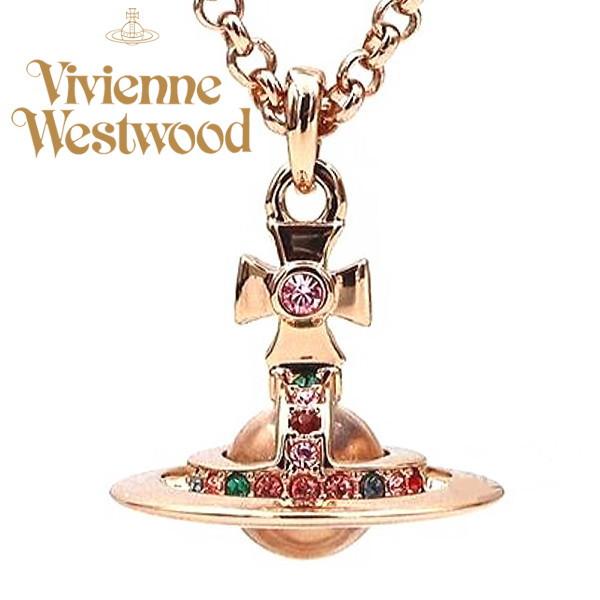 ヴィヴィアン ネックレス ピンクゴールドオーヴ Vivienne Westwood 