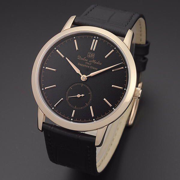 ドルチェ メディオ Dolce Medio メンズ腕時計 ドレスウォッチ Dm Pgbk ブラックフェイス Dm Pgbk Shop Gto 通販 Yahoo ショッピング
