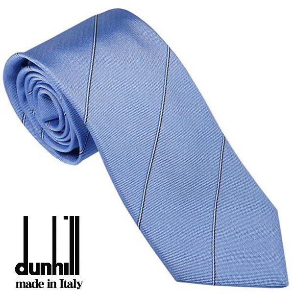 ダンヒル ネクタイ Alfred Dunhill メンズネクタイ ライトブルー系