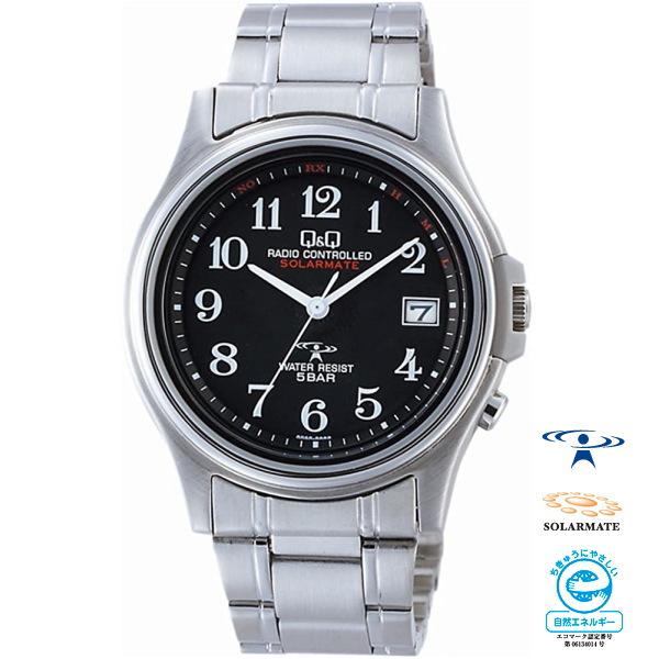 メンズ腕時計 シチズン Q Q 電波ソーラー腕時計 5気圧防水 ステンレス3つ折れバックル Hg00 801 Hg00 801 Shop Gto 通販 Yahoo ショッピング