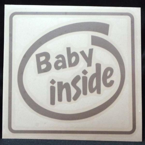 BABY IN CAR xr[CJ[@Ԃ񂪏Ă܂I@Vo[@VEX ԗp J[pi fJ[ V[@XebJ[