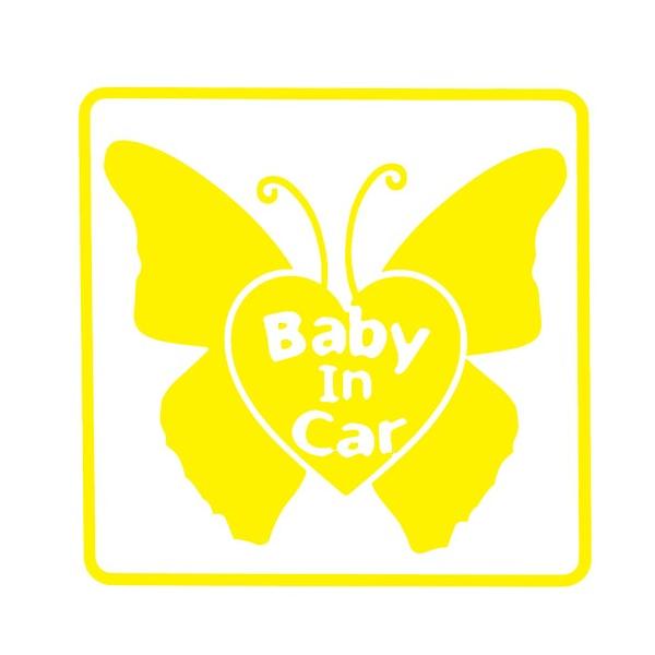 Baby in Car o^tC()VEXXebJ[@ԗp J[pi fJ[ V[@XebJ[