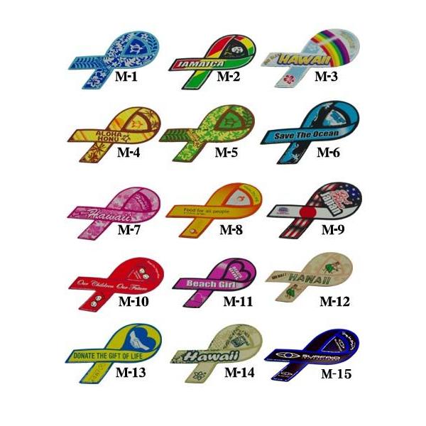 ≪新品≫車の後ろによく貼ってあるリボンマグネット！Mサイズ(100mm  