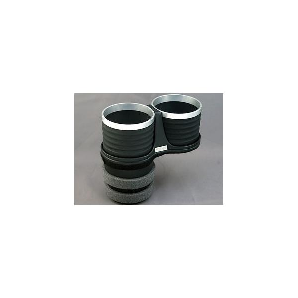 【メーカー直送品】ALCABO (アルカボ) LEXUS (レクサス) RC/RC F用ドリンクホルダー （ブラック/リング カップ タイプ）  AL-T108