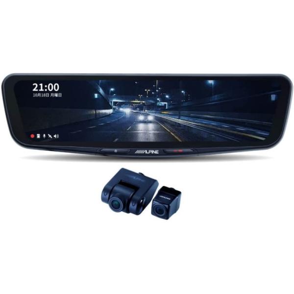 ALPINE STYLE AS-SRM-T760 ドライブレコーダー　中古 アルパイン DVR-DM1200A-OC ドライブレコーダー搭載 12インチデジタル