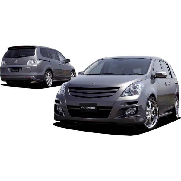 オートエクゼ フロントグリル MPV LY3P-~200000大型エアロバンパー装着 
