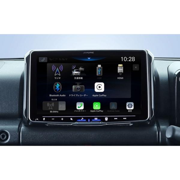 ヒ*ロ様 ALPINE DAF9Z 9型ディスプレイオーディオ＋ジムニー取り付け ヒ*ロ様 ALPINE DAF9Z 9型ディスプレイオーディオ＋ジムニー取り付け