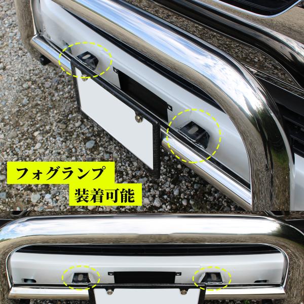 ハイエース バンパーガード グリルガード カンガルーバー 200系 ス