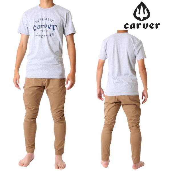 Carver �J�[�o�[�X�P�[�g�{�[�h ���� �s�V���c VENICE ROOTS TEE