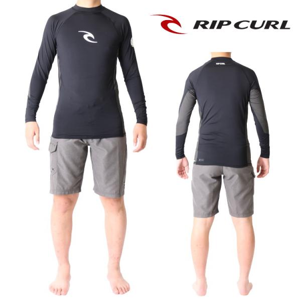 RIPCURL リップカール メンズ 長袖 ラッシュガード WAVES(ウェイブス)モデル