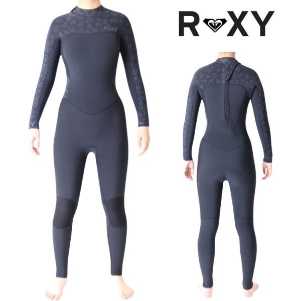 新品未使用【 ROXY ロキシー 】フルスーツ L-ML ブラック 3/5mm ROXY ロキシー ウェットスーツ レディース 5mm / 4mm / 3mm