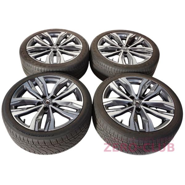 『ルノー メガーヌ4 BFB系用/純正 アルミホイール 7.5J-18 +46 5H-114.3 225/40R18 4本 タイヤ付』【00-103940】