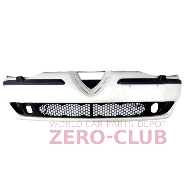 アルファロメオ156 前期用 純正 フロントバンパー ホワイト