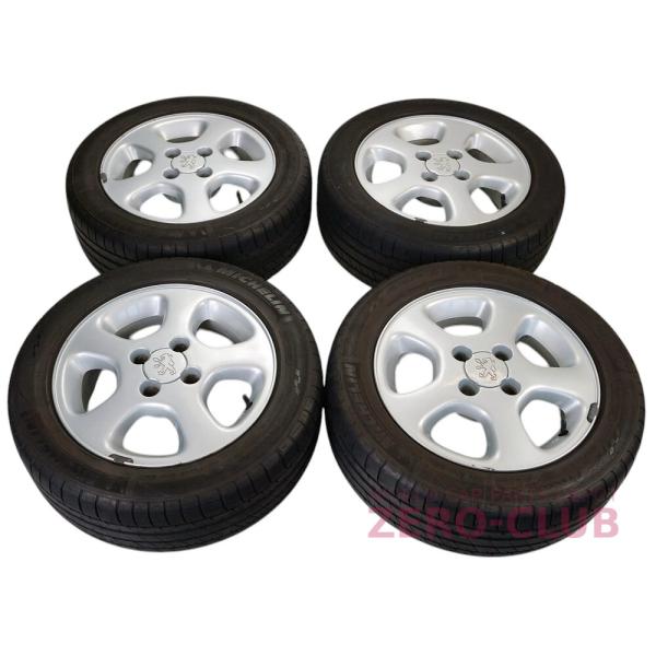 プジョー 306用/純正 アルミホイール 6.0J-15 +19 4H-108 195/55R15 4
